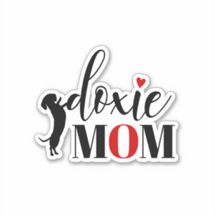 Doxie mama sticker