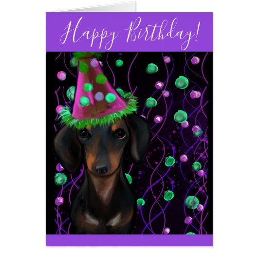 Doxie noir et marron (Devant)