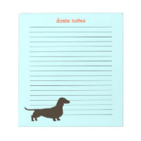 Doxie Notes Das Silhouet