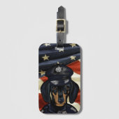 DOXIE PATROUILLE BAGAGELABEL (Voorkant (verticaal))