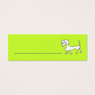 DOXIE-PLAATSKAART MINI VISITEKAARTJES