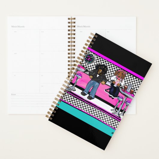 Doxie Rock en Roll Planner (Display)