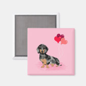 Doxie Valentines Magnet (Recto/Verso)