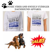 Doxie Vibes Schattige Blauw Grijs Dachshund Lover Trui