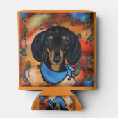 doxie zuidwesters blikjeskoeler (Achterkant)