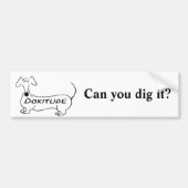 Doxitude Bumpersticker (Voorkant)