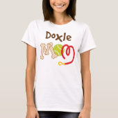 Doxle Hondenras mam Gift T-shirt (Voorkant)