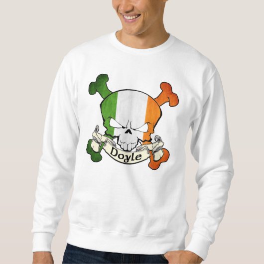 Doyle Irish Skull Trui (Voorkant)