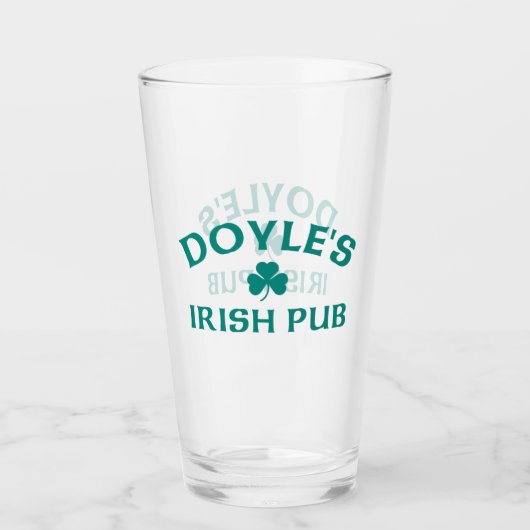 Doyle's Irish Pub Glas (Voorkant)