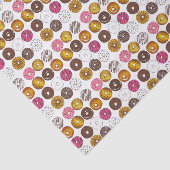 Dozen Donuts Doughnoten Junk Food Breakfast Tissuepapier (Detail)