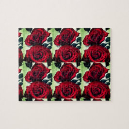 Dozen rozen legpuzzel