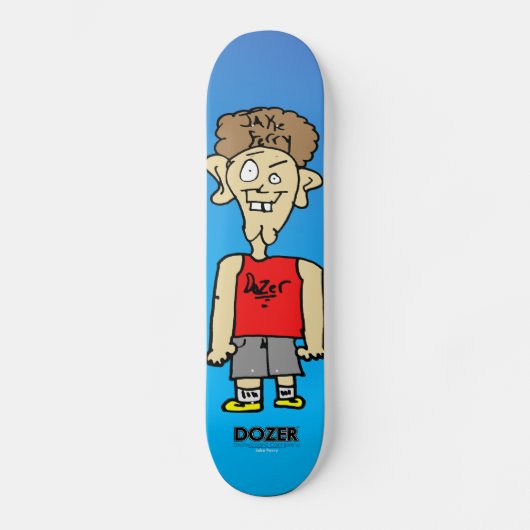 Dozer™ Ferry Cartoon Skateboard (Voorkant)