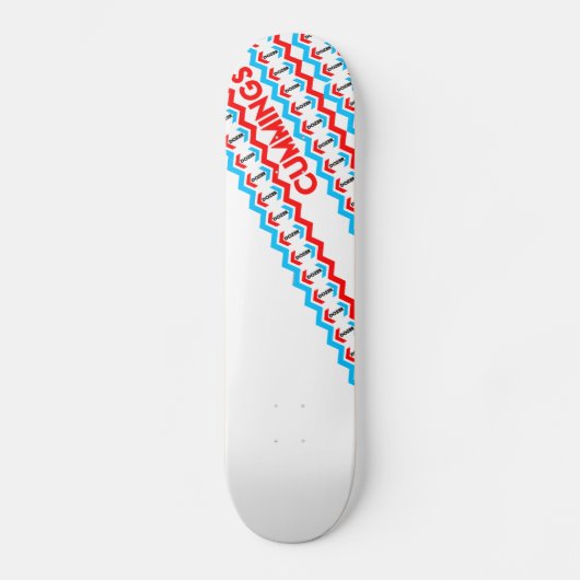 Dozer™ Spencer Cummings Red's & Blue's Deck Skateboard (Voorkant)