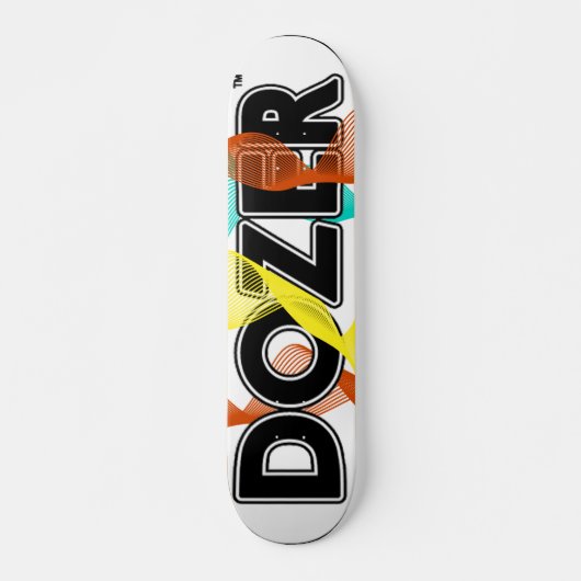 Dozer™ Wavelength Deck Skateboard (Voorkant)