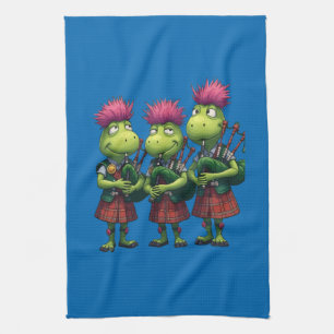 Dozijnspeelders voor Burns Supper Schots Theedoek