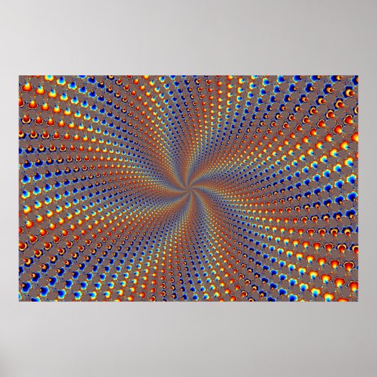 dp pfau - Poster fractal (Devant)