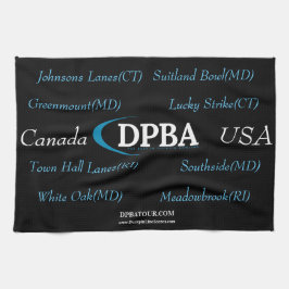 DPBA 2020 Tour Stops Towel Theedoek