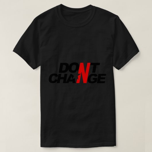 DPNT CHANGE INX T-SHIRT (Design voorkant)