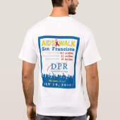 DPR AIDS Walk_blue T-shirt (Achterkant)