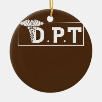 DPT Doctor in de Fysieke Therapie Student Therapis Keramisch Ornament