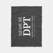  DPT fysieke behandeling Fleece Deken (Voorkant)