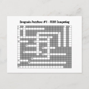 DPUZ 1 - FOSS (computers) Briefkaart