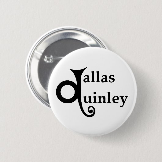 DQ-Button Ronde Button 5,7 Cm (Voorkant /achterkant)