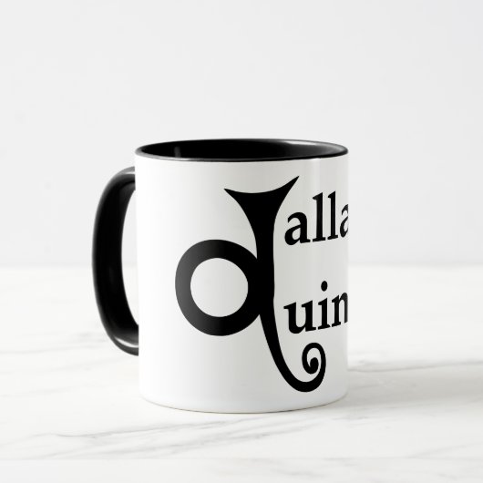 DQ Mug (Devant gauche)