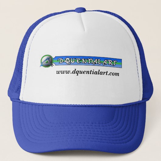 Dquential Art trucker hat Pet (Voorkant)