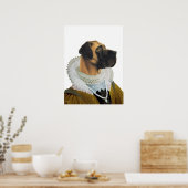DR184 Affiche Great Dane (Cuisine)