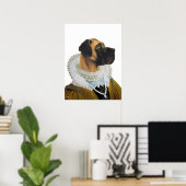 DR184 Affiche Great Dane (Bureau à domicile)