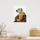 DR217 affiche irlandaise Wolfhound (Cuisine)
