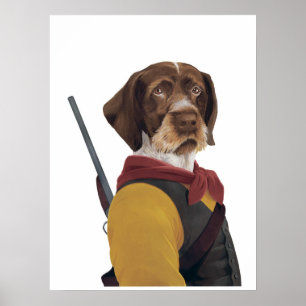 DR.152 Duits Pistool Drahtaar poster