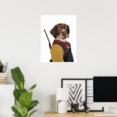 DR.152 poster Drahtaar d'arme allemande (Bureau à domicile)