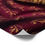 DR.208 Affiche de Basenji (Coin)