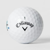DR Aangepaste Naam Gepersonaliseerde arts Waarderi Golfballen (Logo)