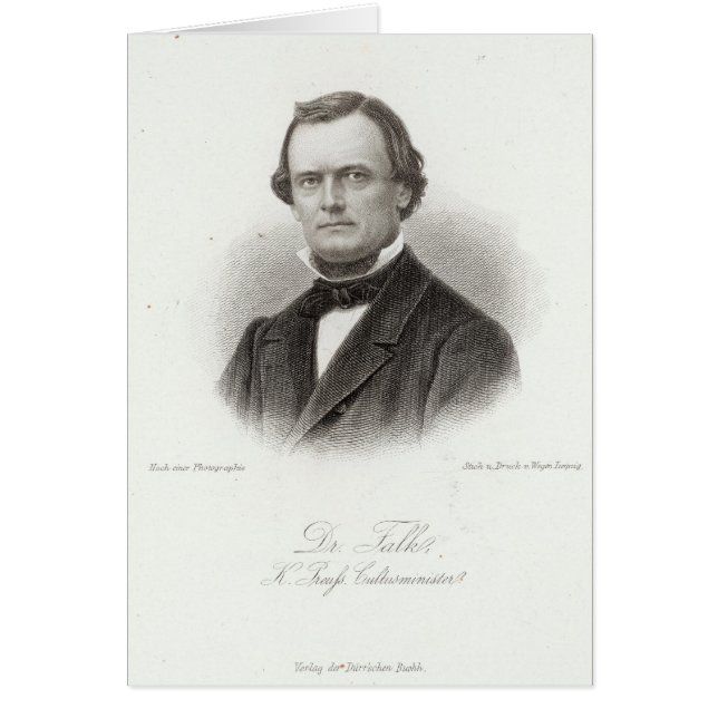 Dr Adalbert Falk (Devant)