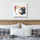 Dr. Anders Osborne Ph.D. - ADHD Coaching Canvas Afdruk (Insitu (Slaapkamer))