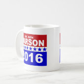Dr. Ben Carson 2016 Koffiemok (Voorkant links)