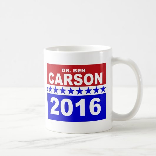 Dr. Ben Carson 2016 Koffiemok (Rechts)