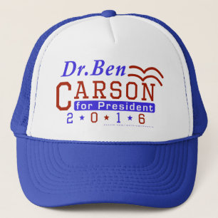 Dr. Ben Carson President 2016 VerkiezingsRepublike Trucker Pet