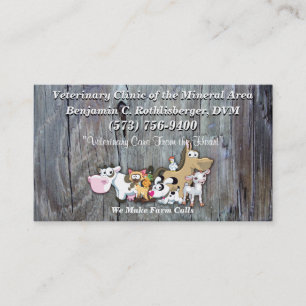 Dr. Ben Veterinarian Visitekaartje