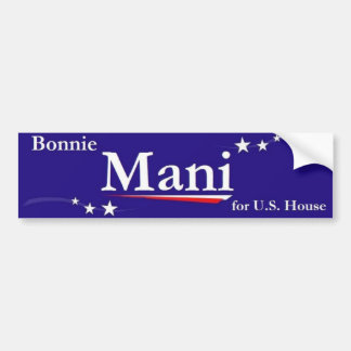 Dr. Bonnie Mani Bumpersticker