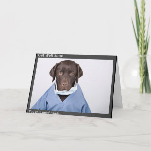 Dr Buzz's GET WELL BIENTÔT Carte de voeux