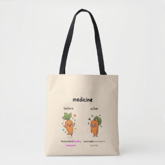 Dr Carrot Before & After Medicine - sac fourre-tou