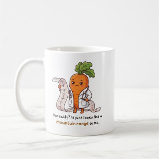 Dr. Carrot ECG Funny Medical Mug - Future Doctor G Koffiemok