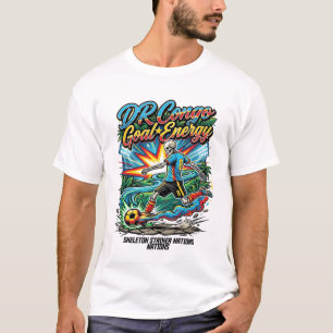 DR Congo Doel Energie Skelet Aanvaller Naties Crea T-shirt
