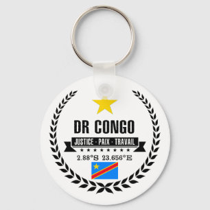 DR Congo Sleutelhanger