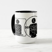 DR. DERMATOLOGY SILHOUETTE LOGO MOK (Voorkant links)