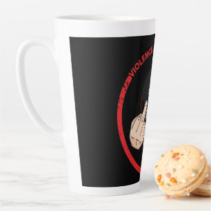 Dr. Disrespect Violence Speed Momentum T-Shirt Latte Mok